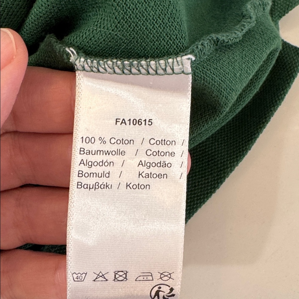 Lacoste Men's Green Polo Shirt - Picture 3 of 16